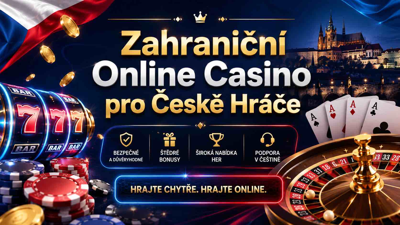 Zahraniční Online Casino pro Českě Hráče